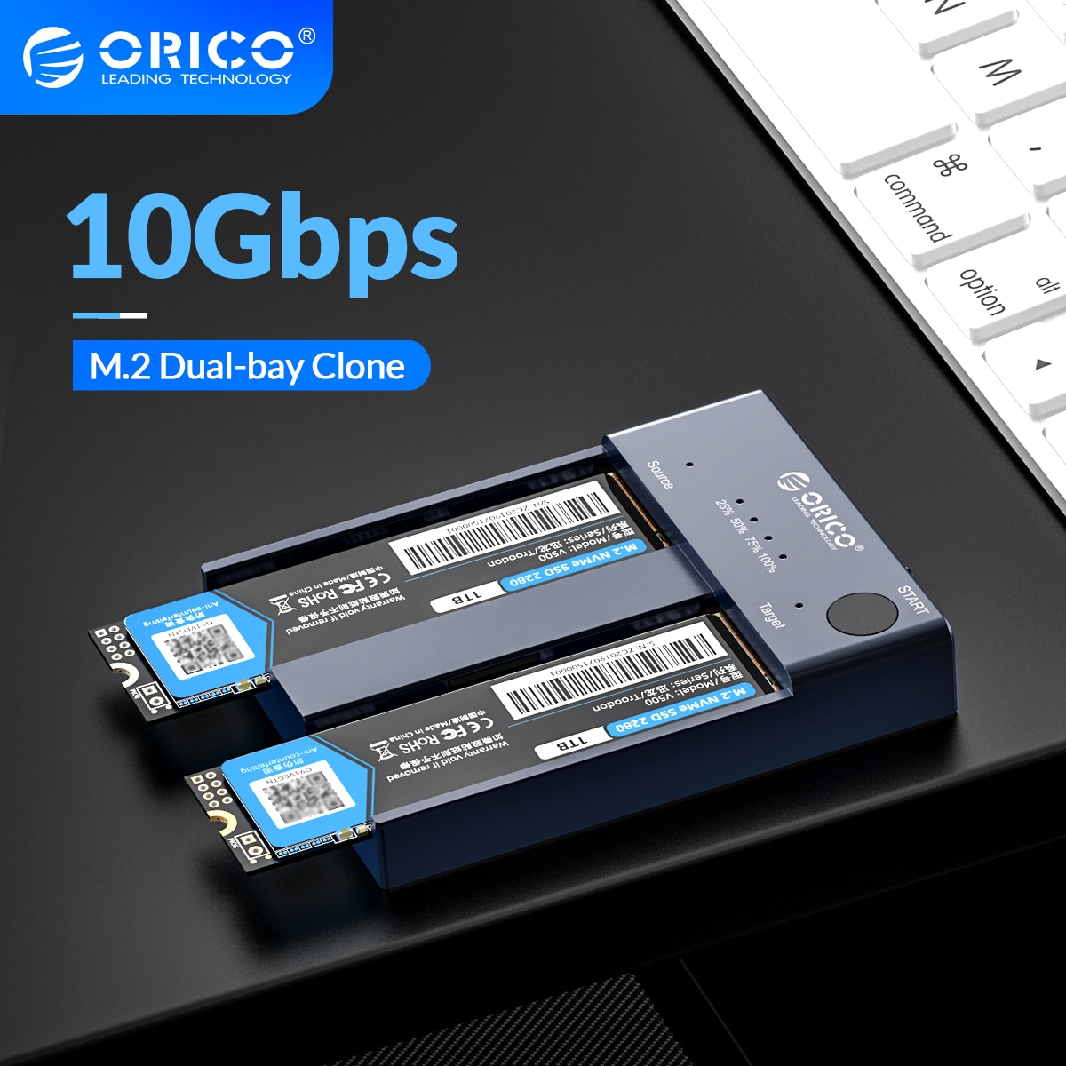ORICO M.2 NVME SSD  Ŭ   10Gbps ..